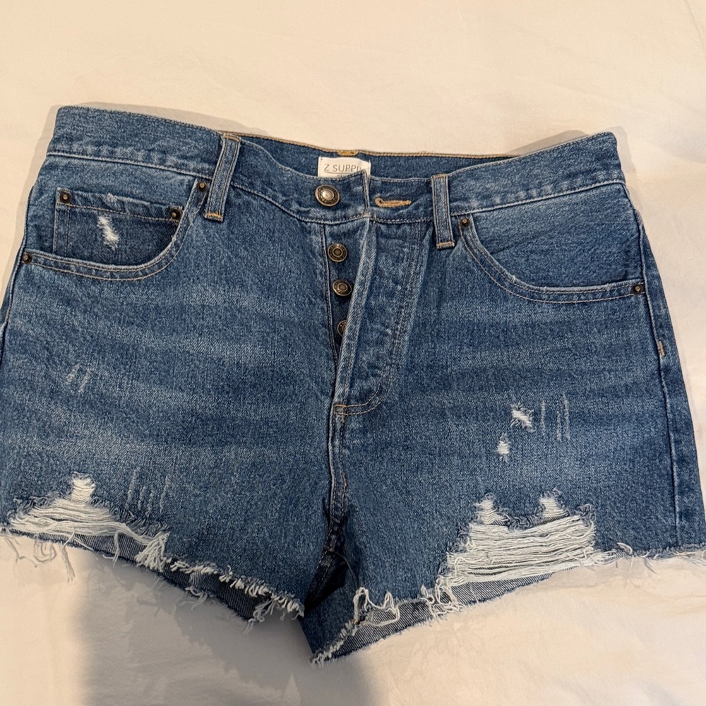 Z Supply Classic Blue Jean Shorts